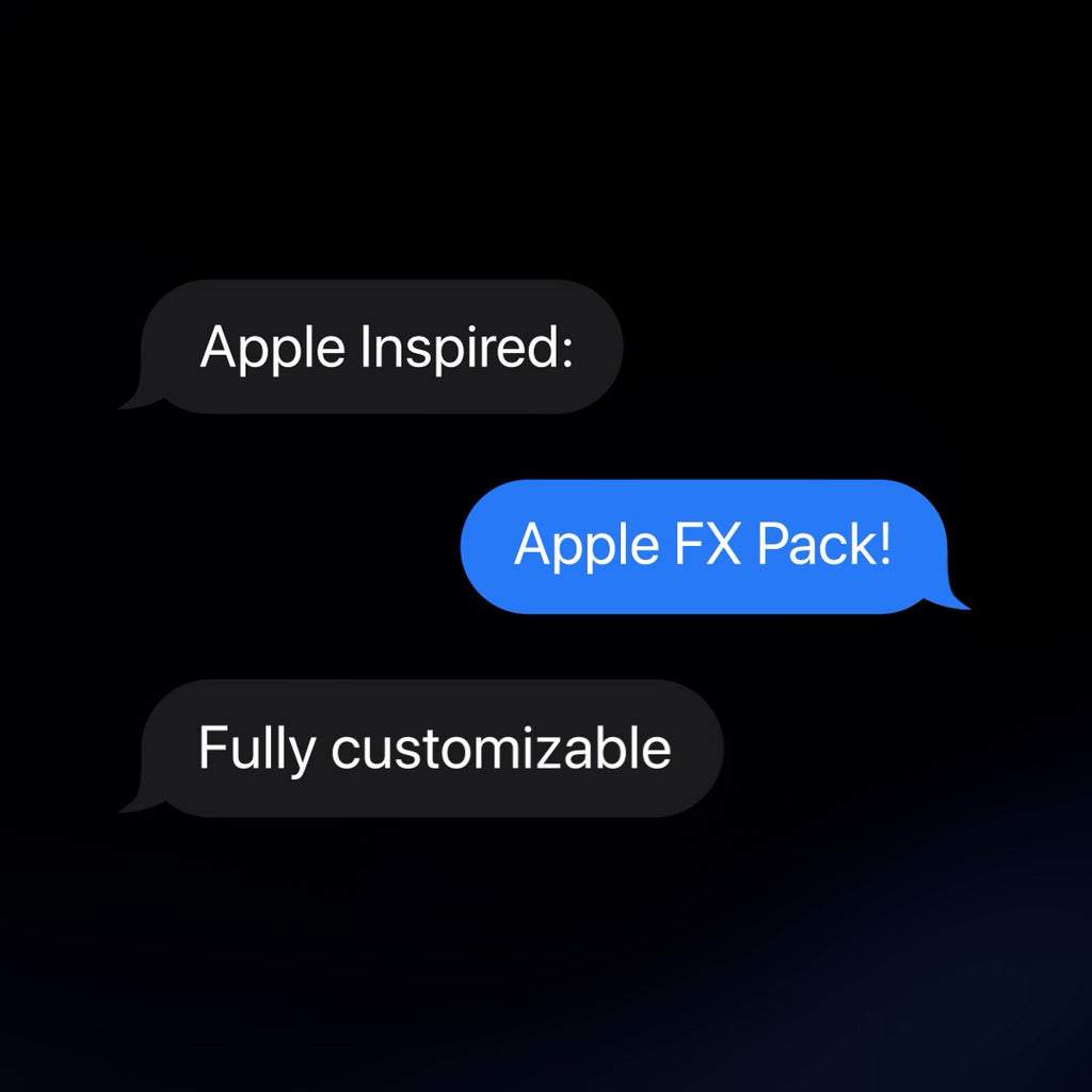 Apple Inspired FX Pack